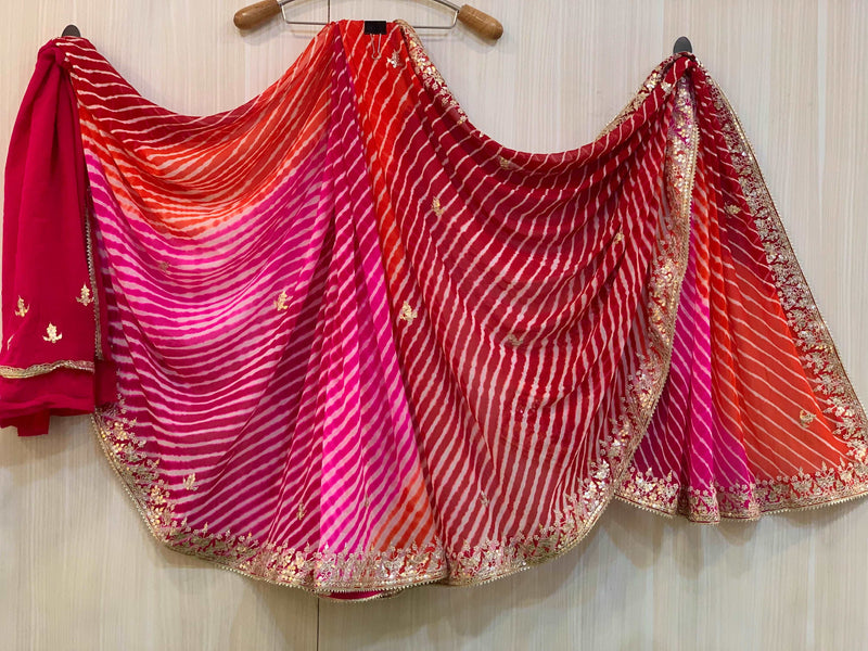 Zyvana Lehriya Saree