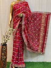 Shumi Bandhani Saree