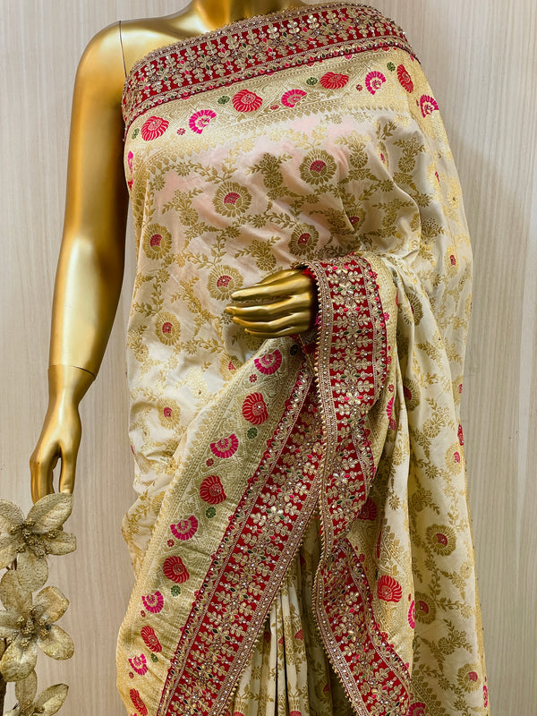 Alekhya  Banarasi Saree