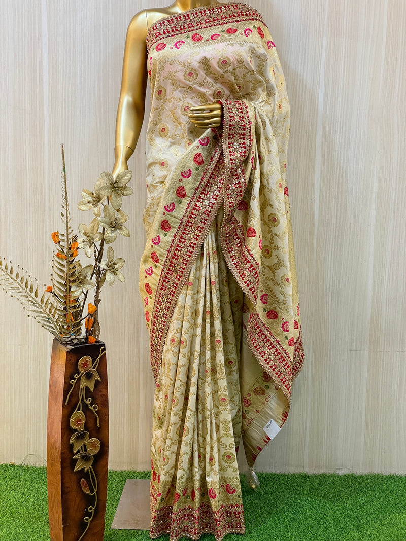 Alekhya  Banarasi Saree