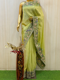 Krisha Green Silk Saree