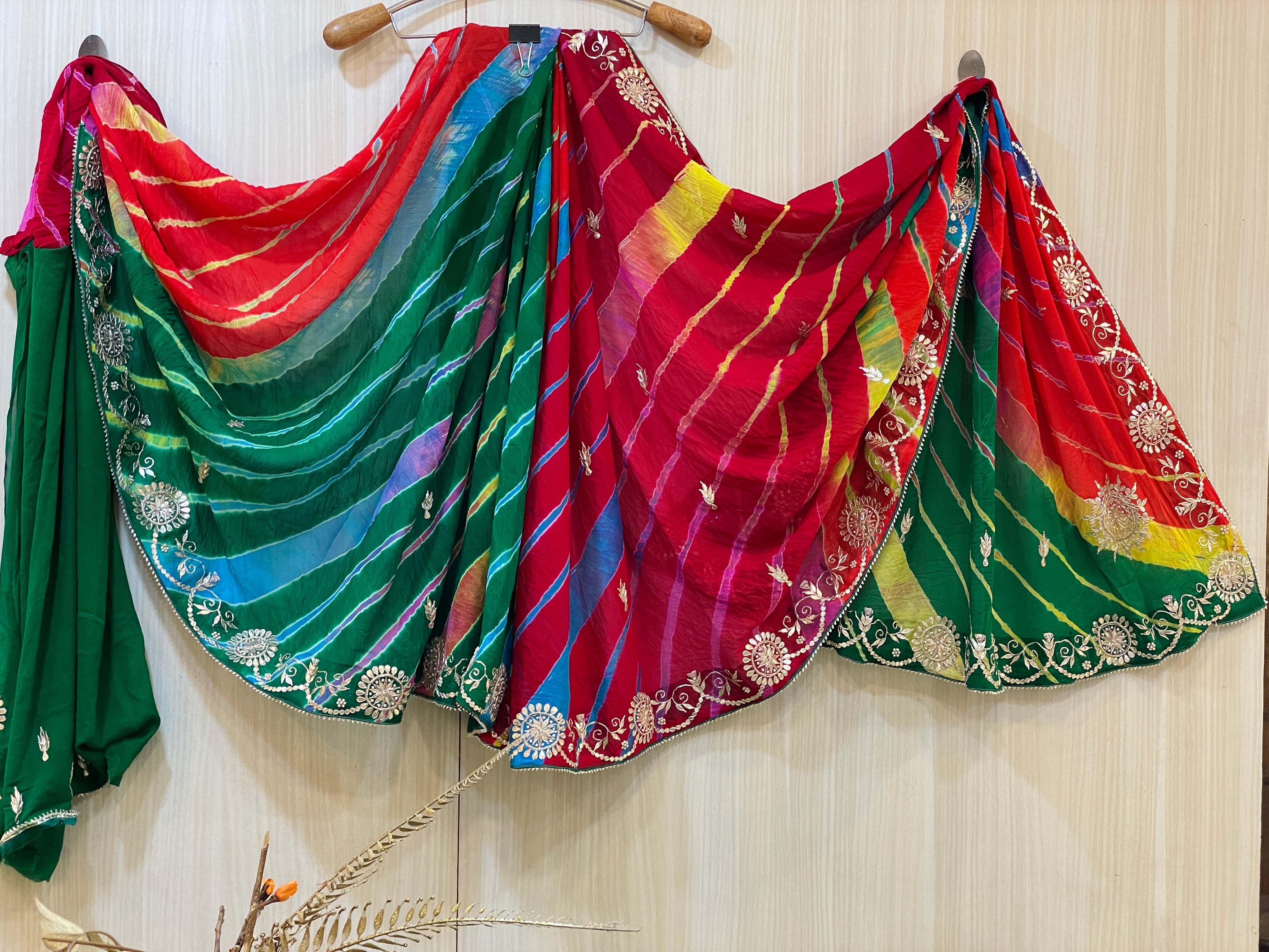 Nisha Leheriya Saree