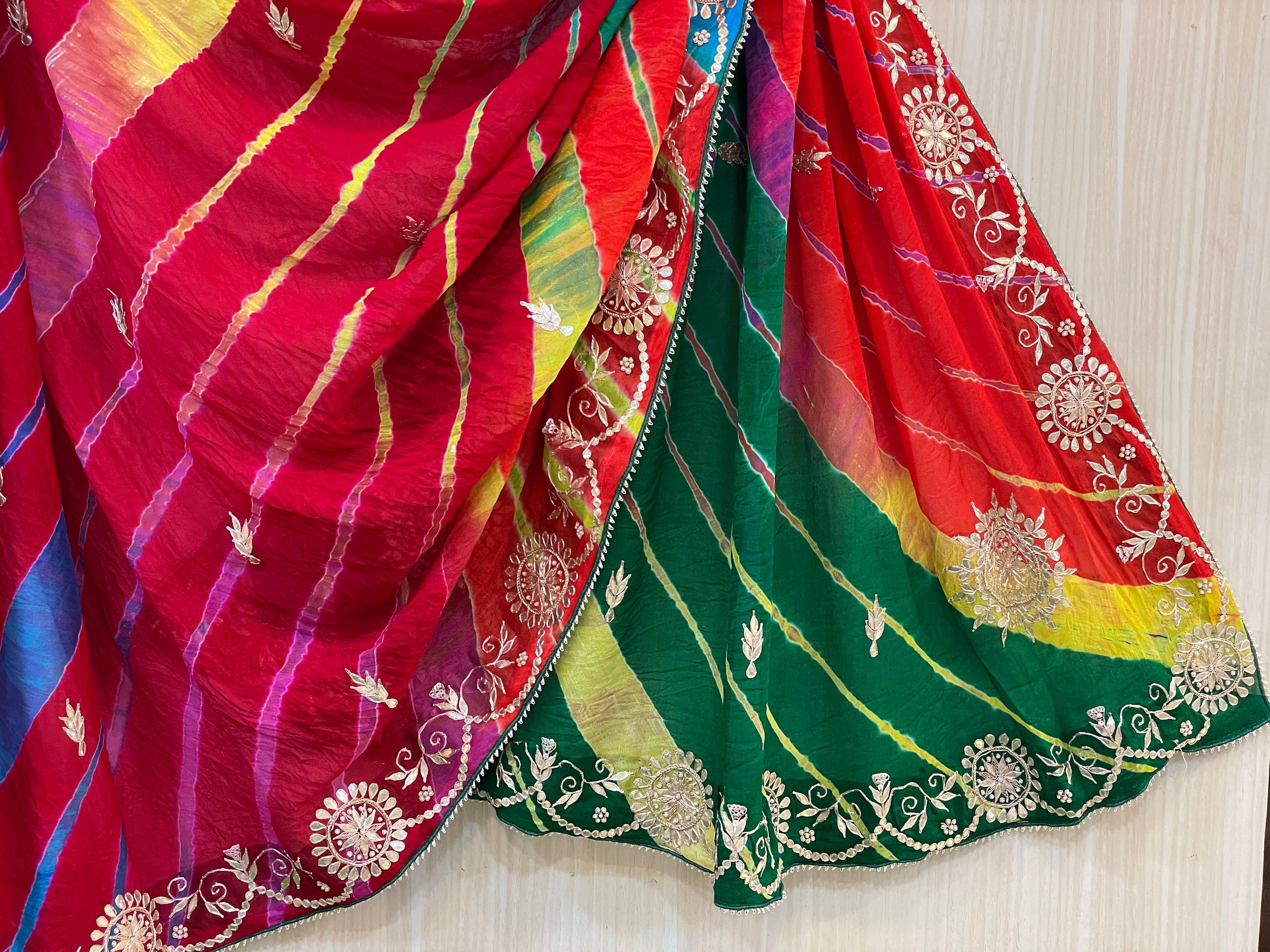 Nisha Leheriya Saree