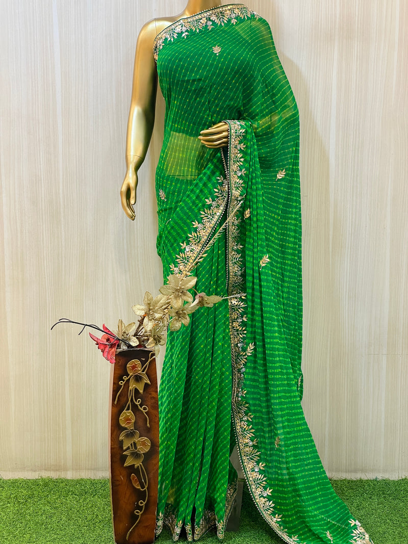 Nitisha Leheriya Saree