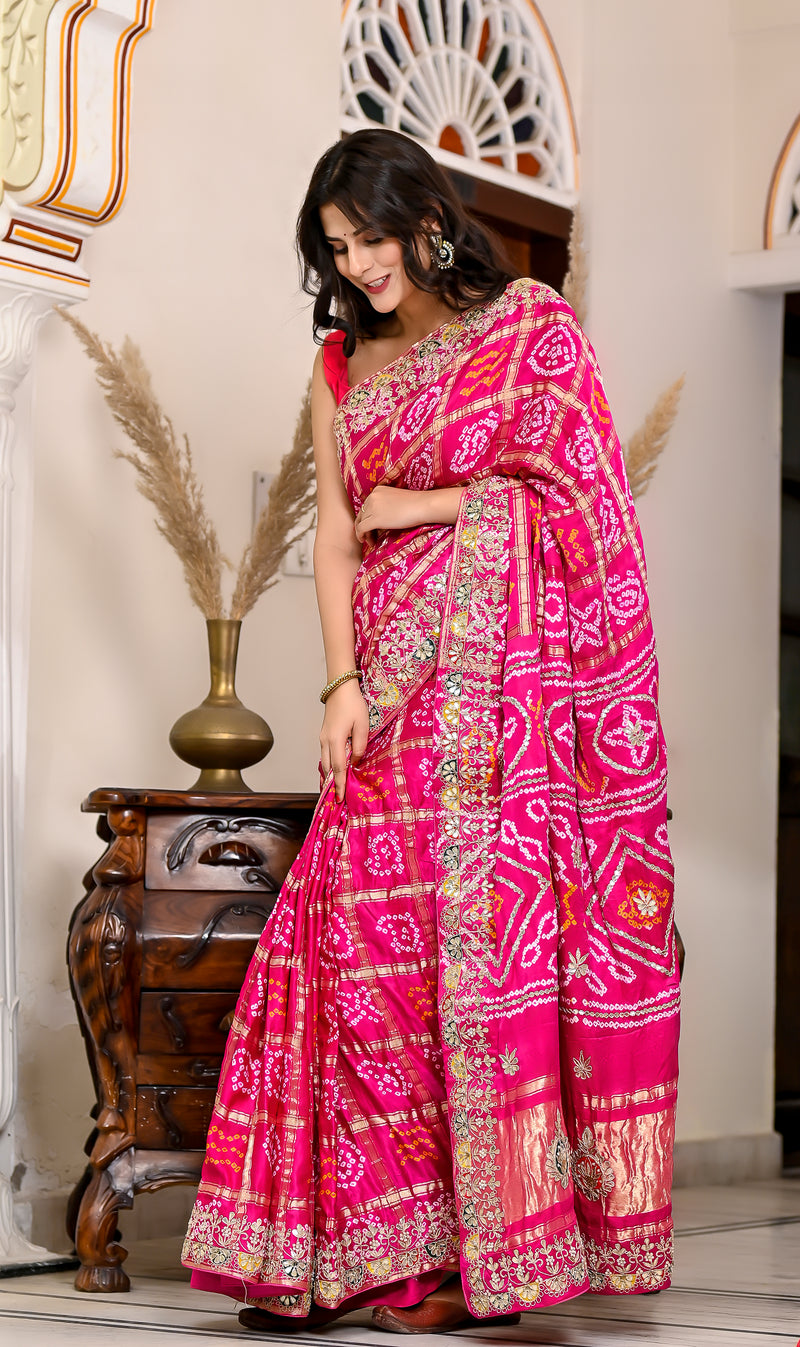 Bhavisha Gajji Silk Saree