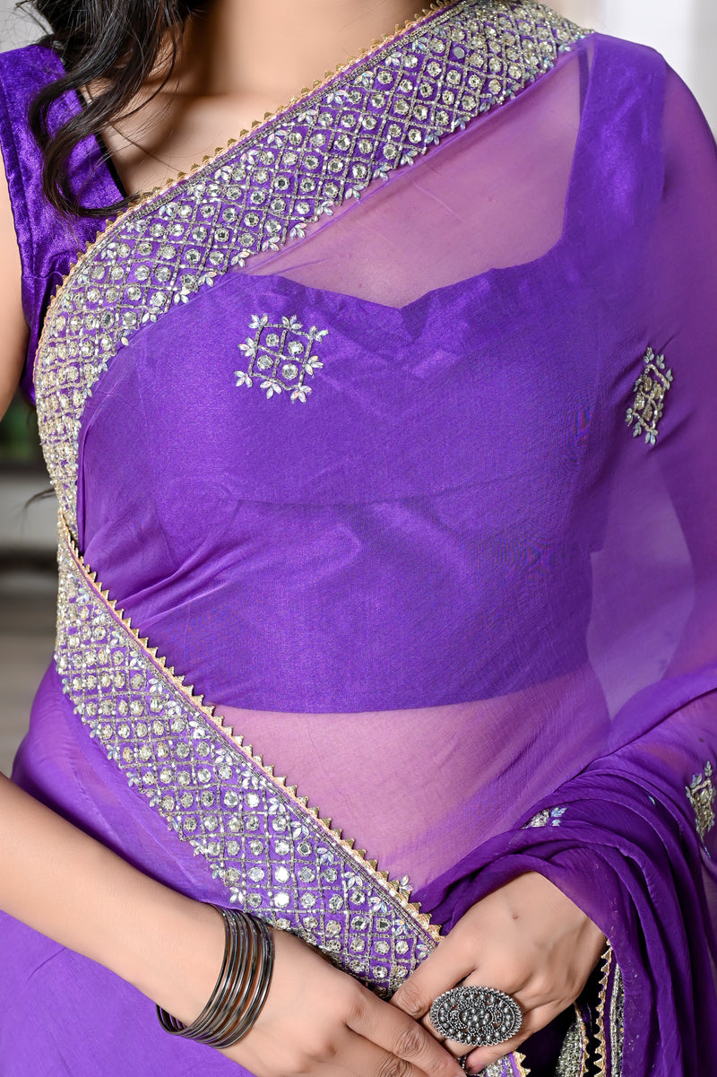 Kareena Chiffon Saree