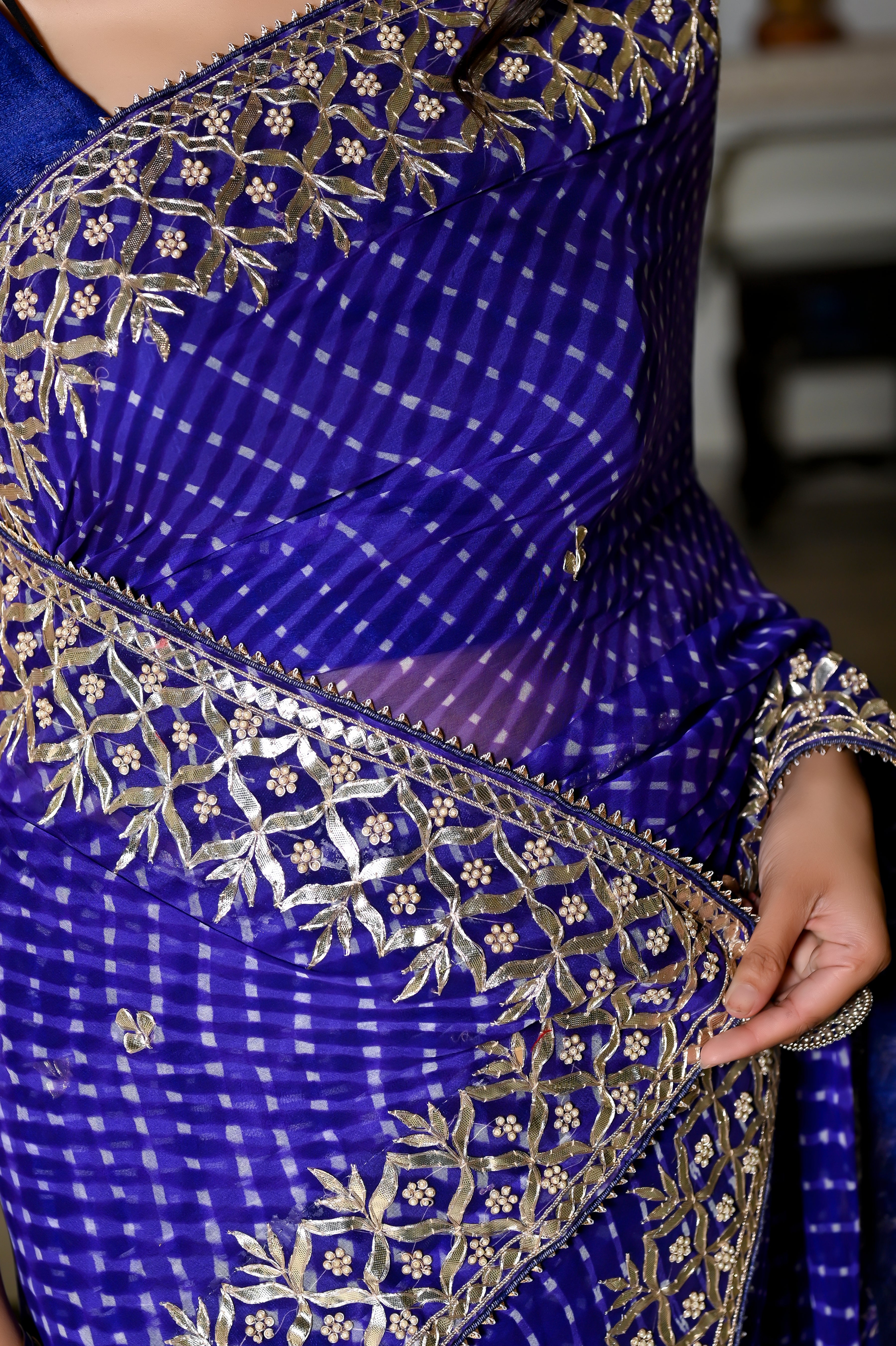 Nahria Leheriya Saree