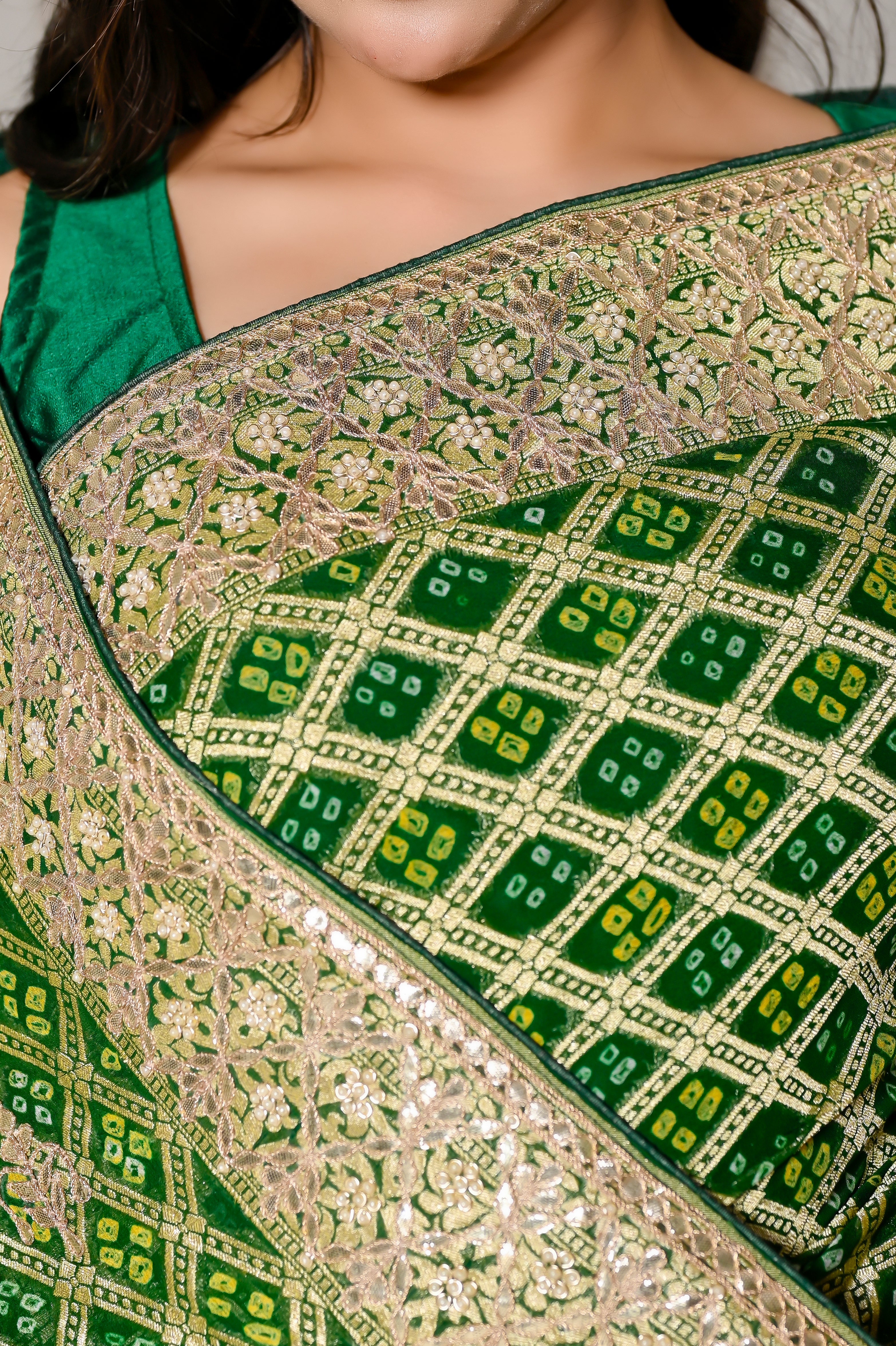 Reshu Gajji Silk Saree