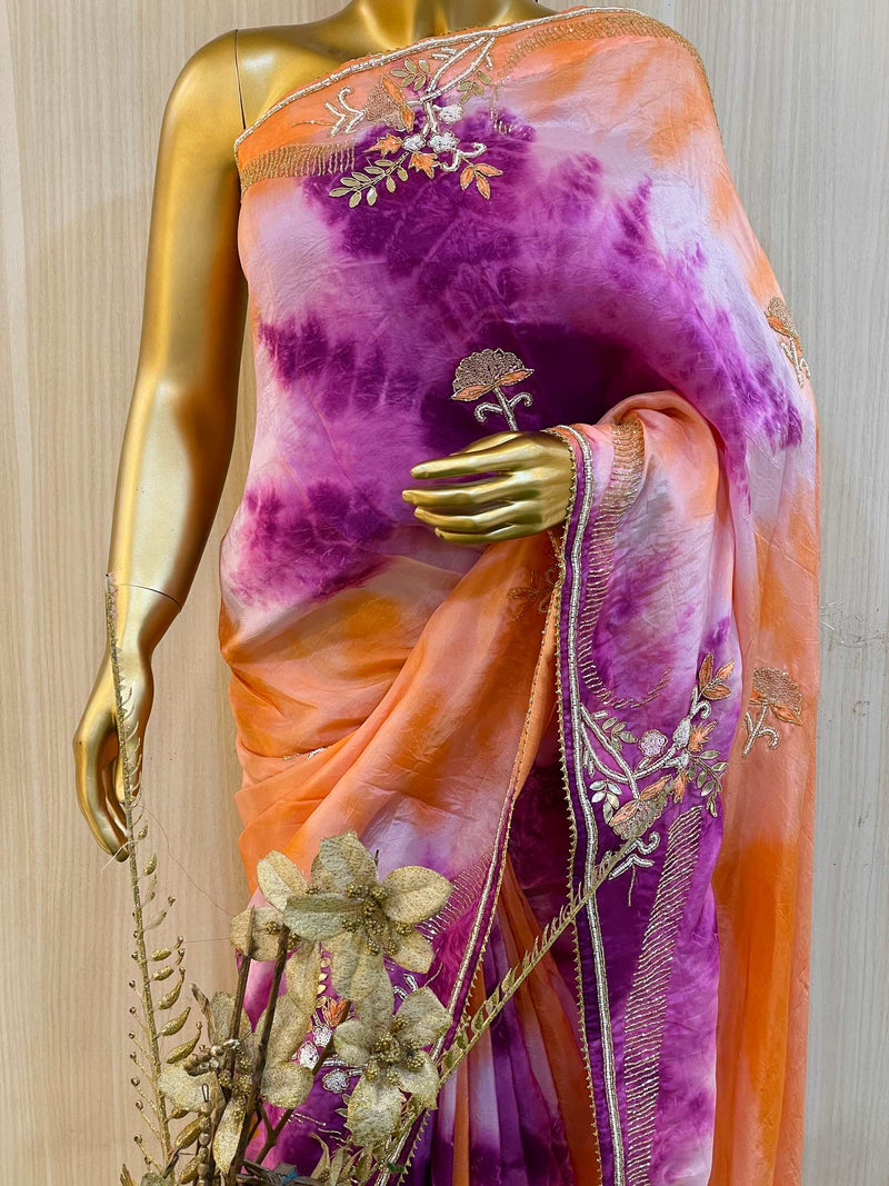 Nakry Shibhori Saree