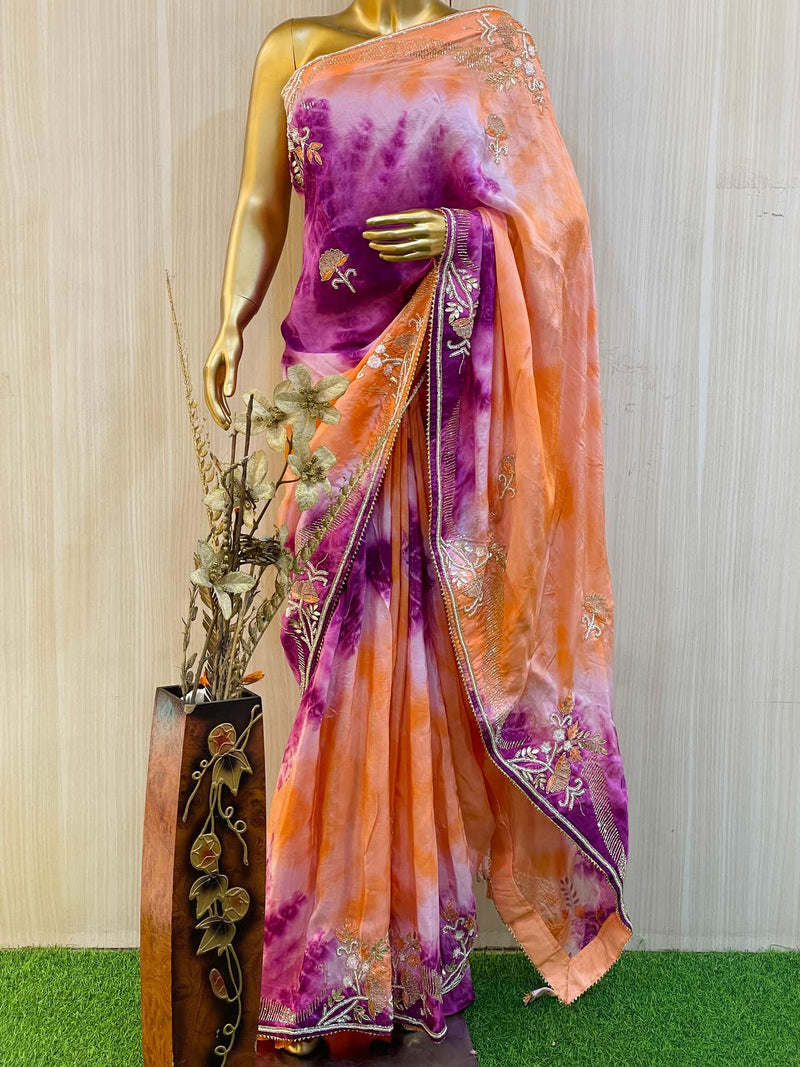 Nakry Shibhori Saree