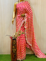 Inisha Leheriya Saree