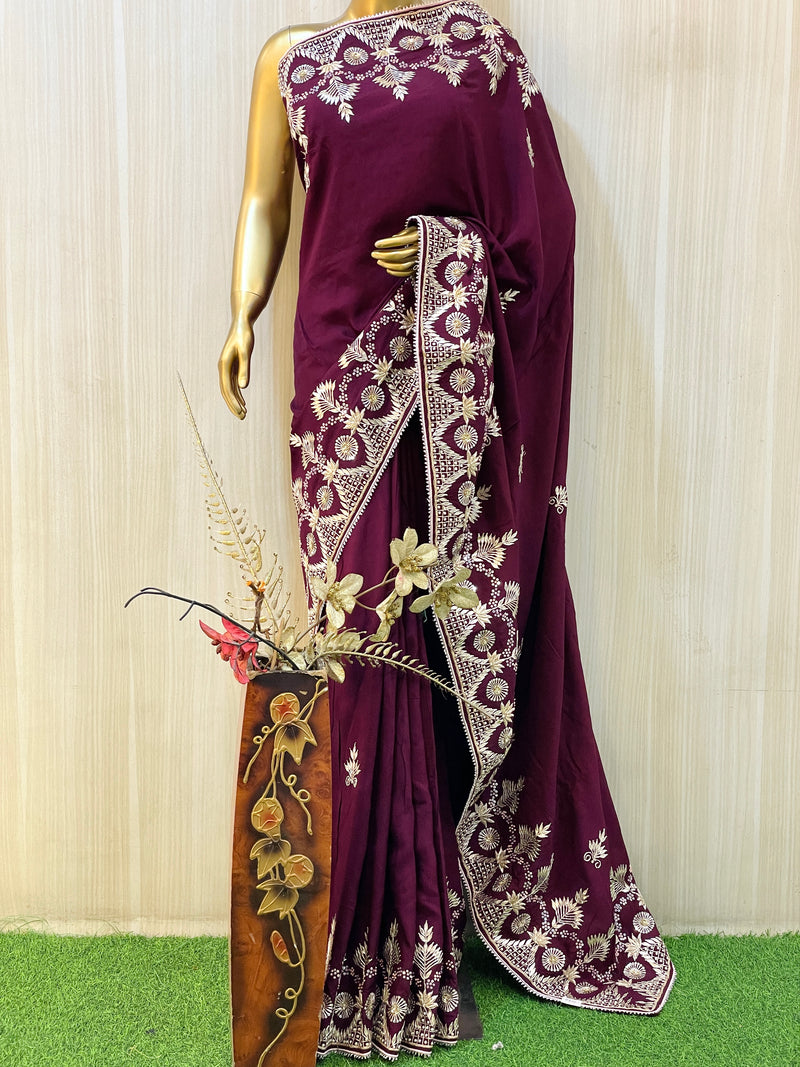 Amber Silk Saree