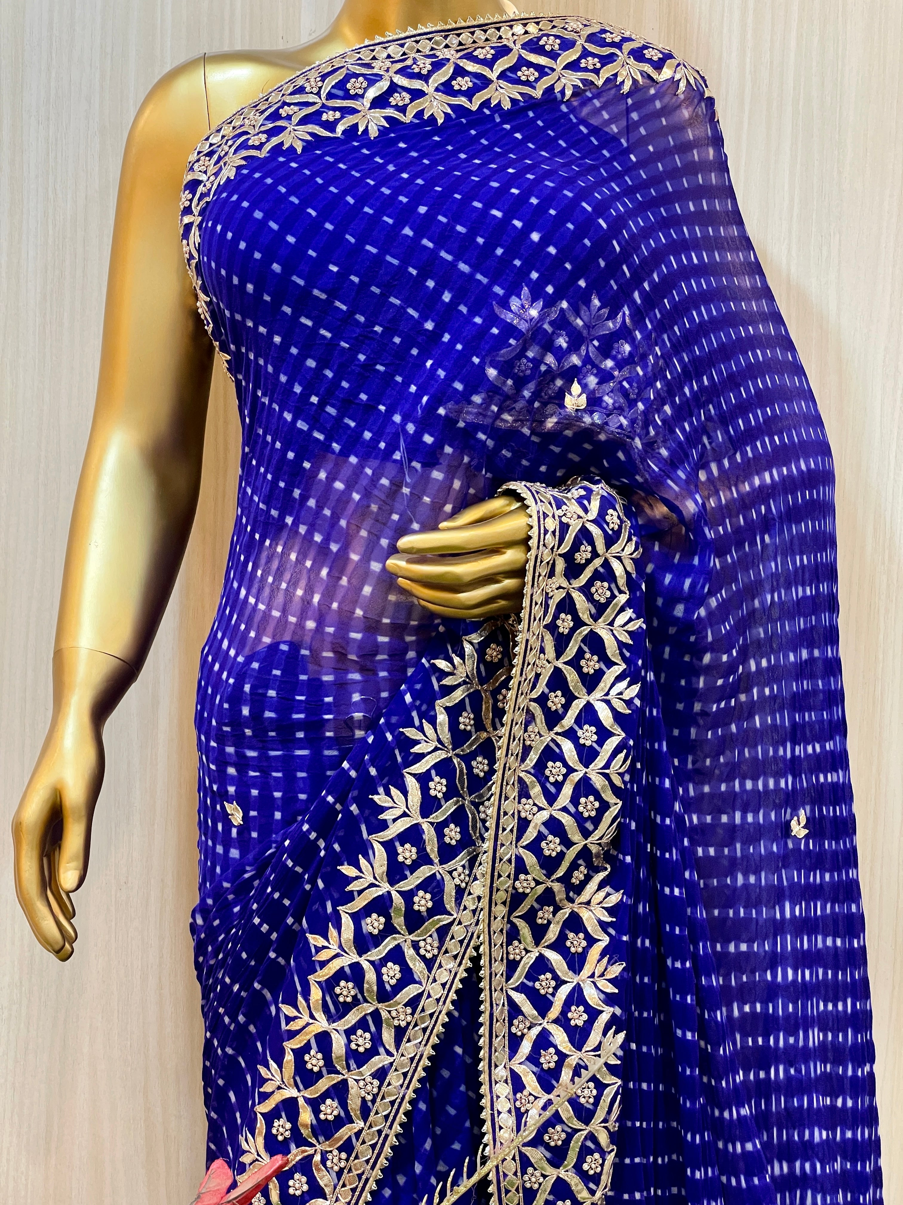Nahria Leheriya Saree