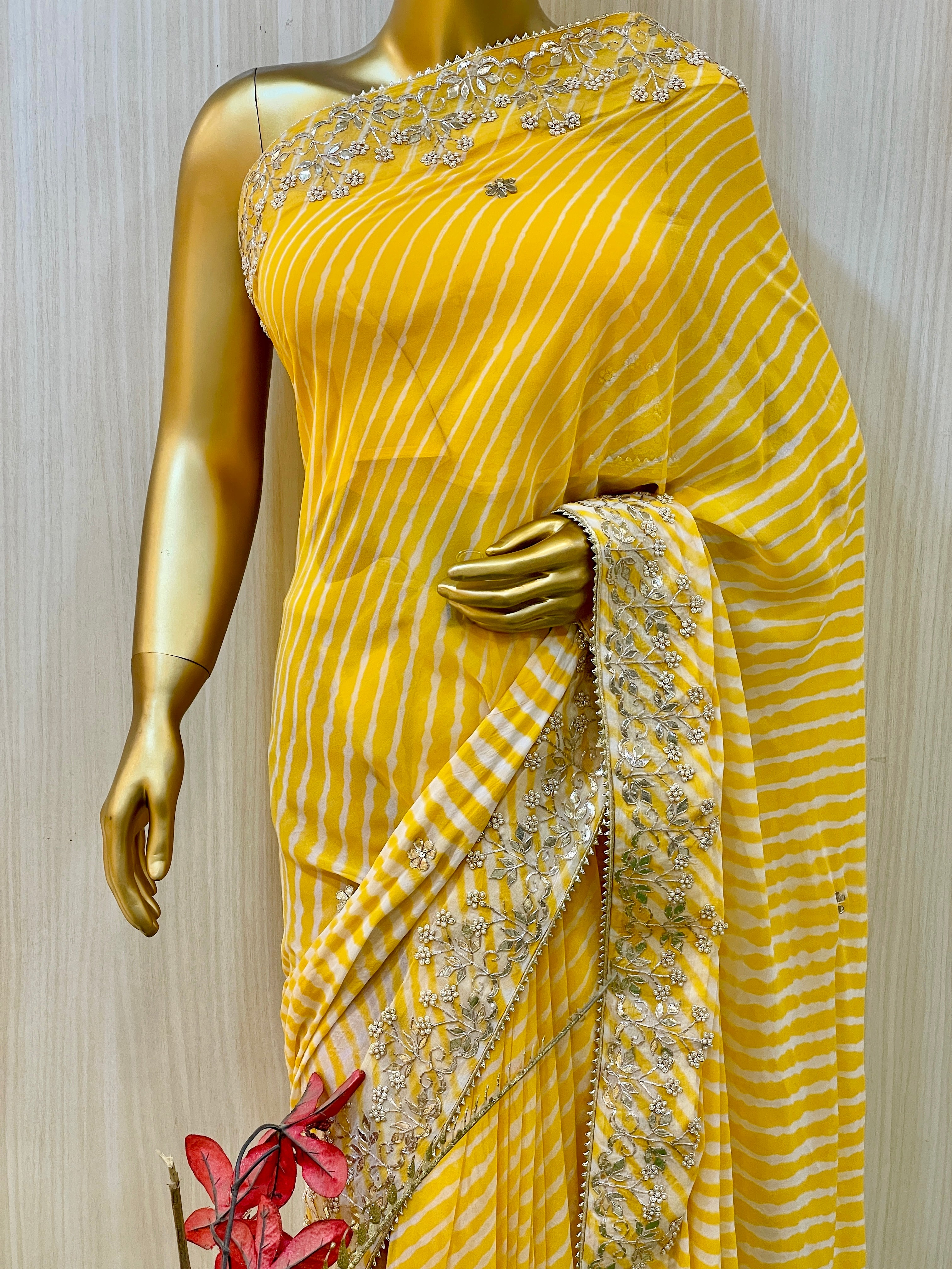 Manika Leheriya Saree