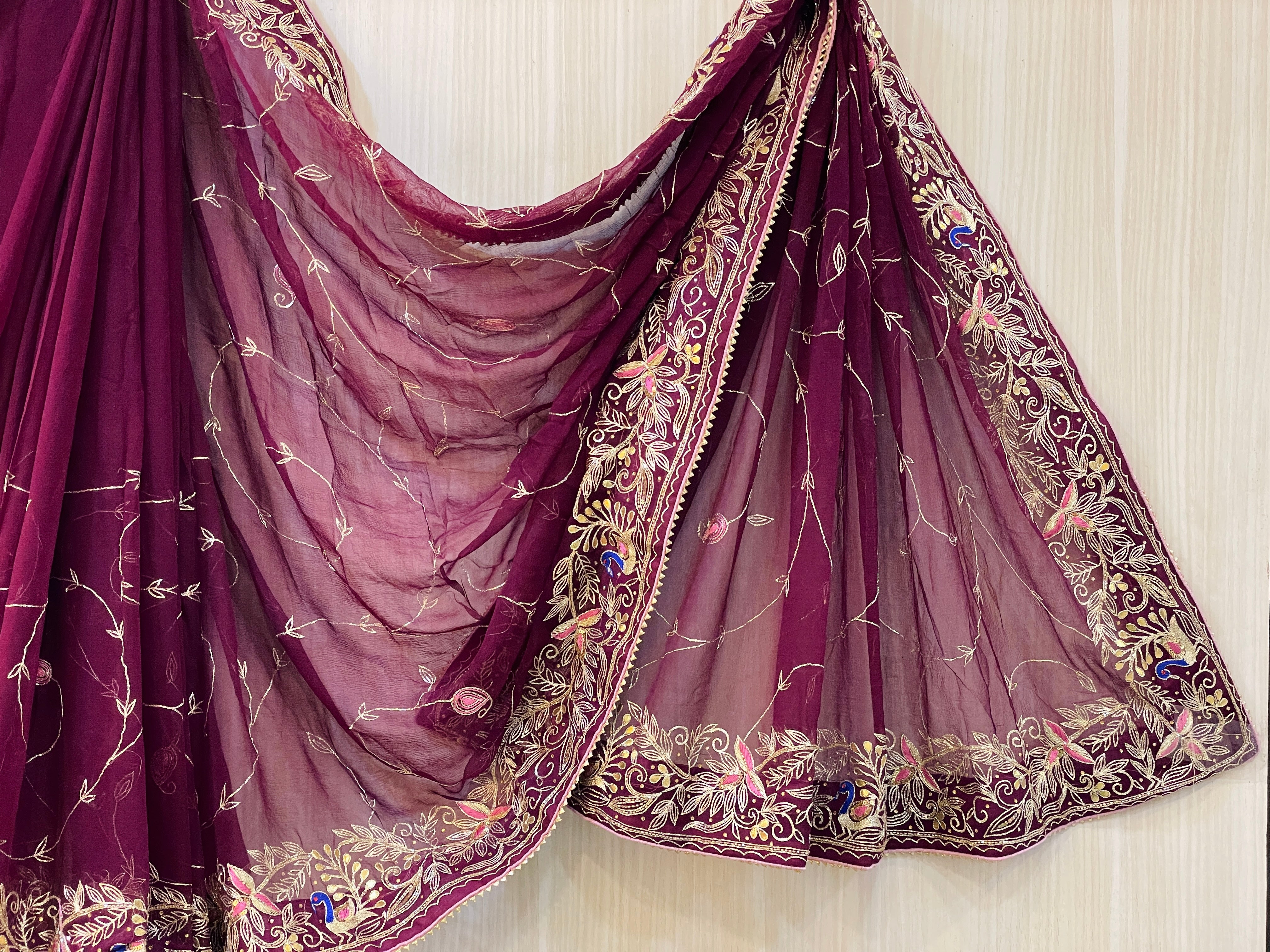 Piya Chiffon Saree