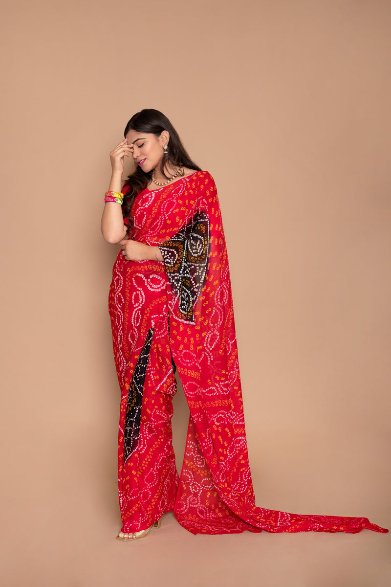 Manisha Chinon Saree