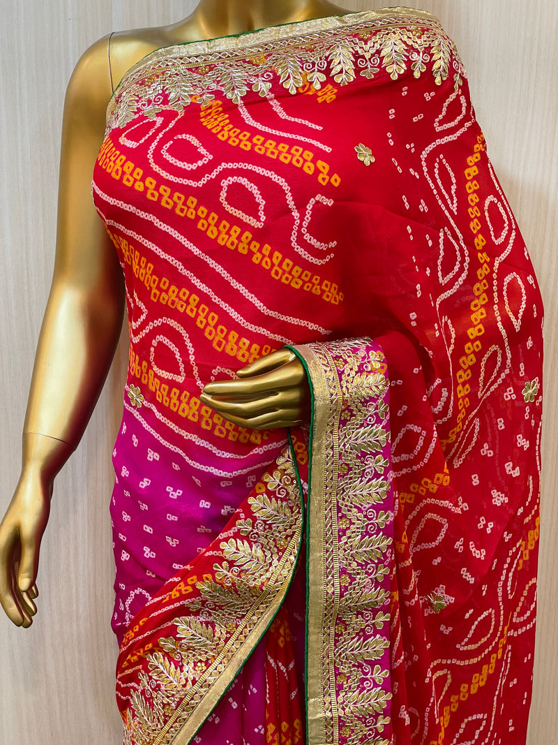Marwa Italian Crepe Saree