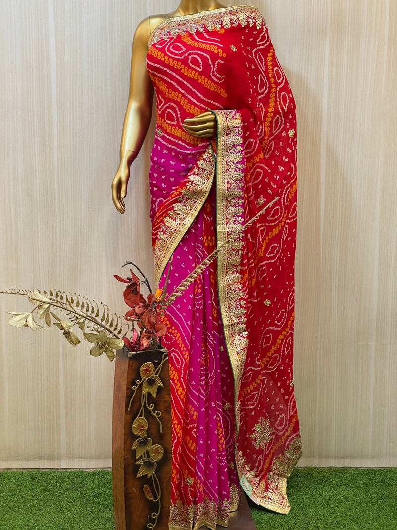 Marwa Italian Crepe Saree