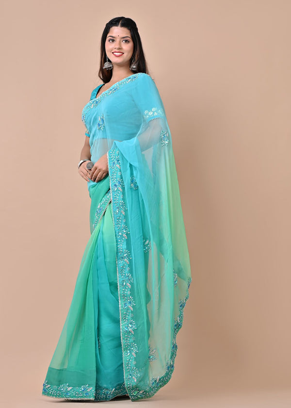 Piku Chiffon Saree
