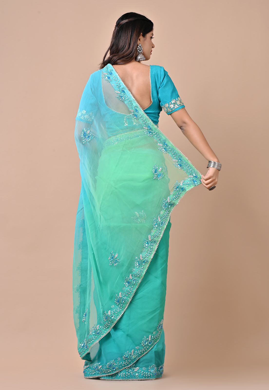 Piku Chiffon Saree