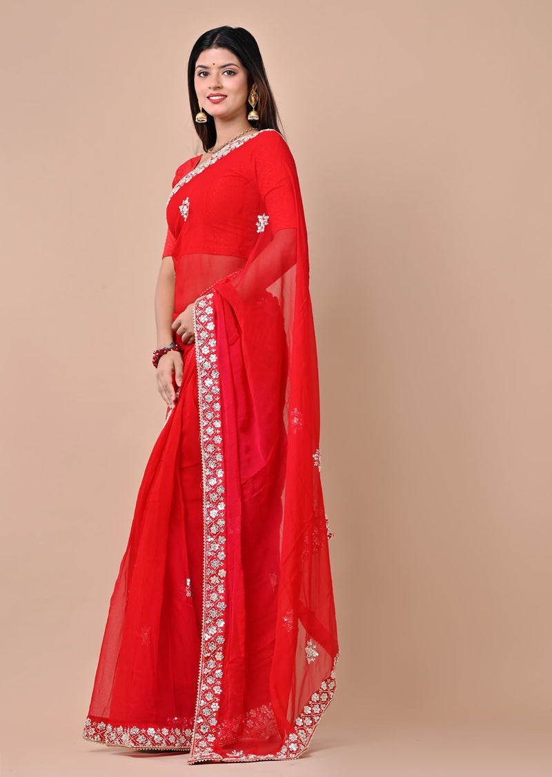 Prakshit Chiffon Saree