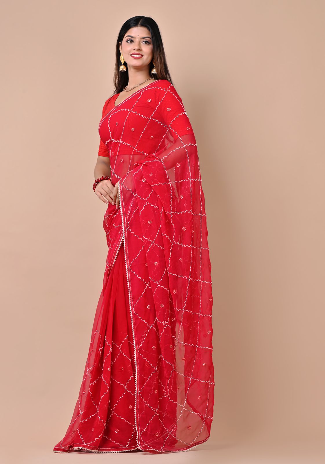 Anusha Chiffon Saree