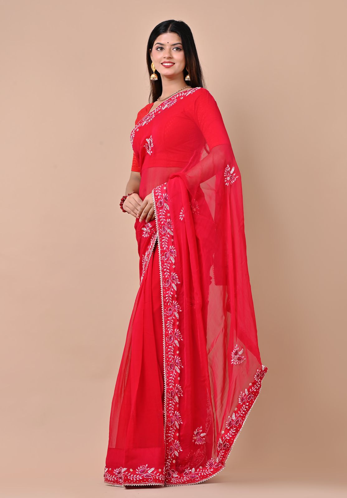 Kiara Chiffon Saree