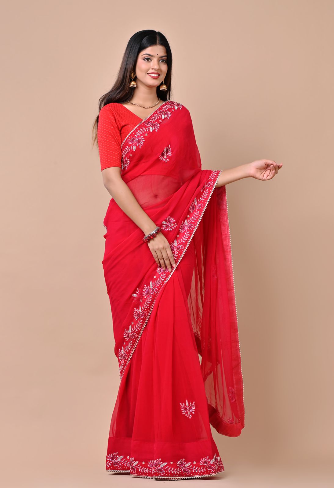 Kiara Chiffon Saree