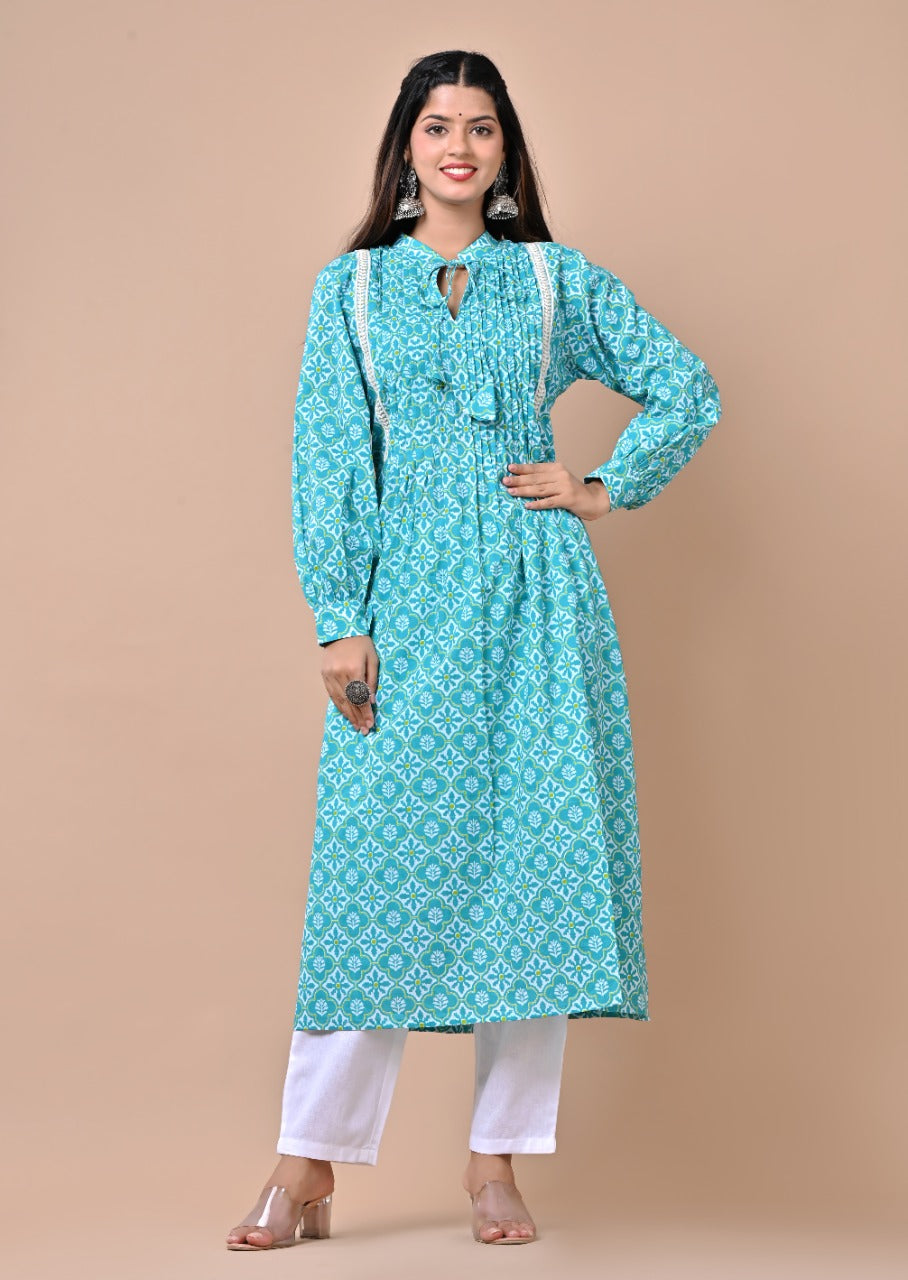 Reesh Blue Kurta