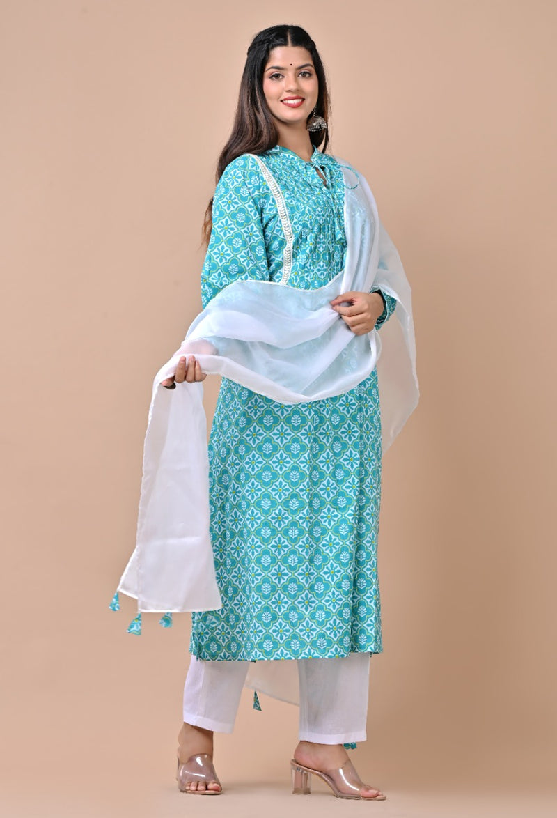 Reesh Blue Kurta Set