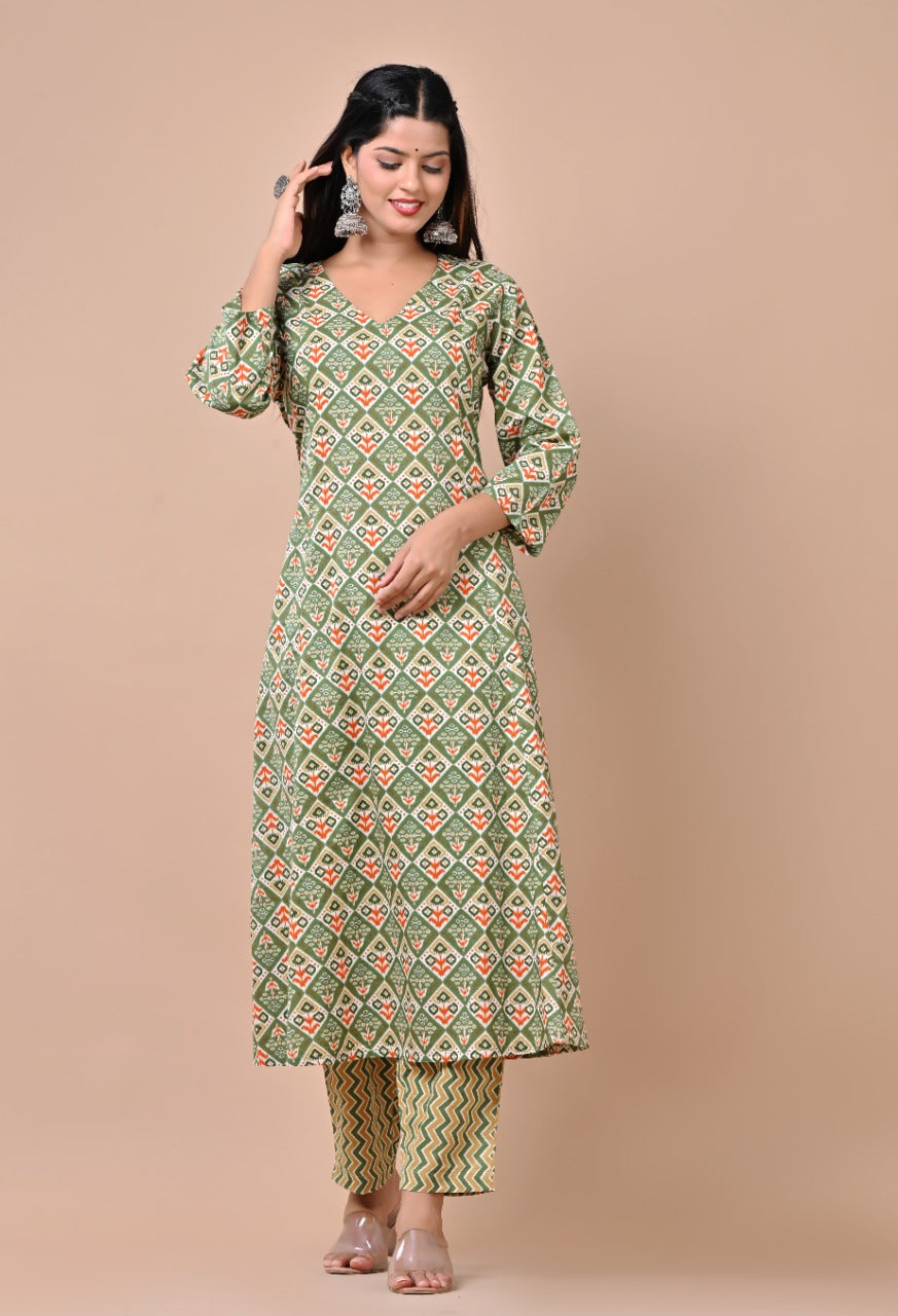 Maarya Green Kurta