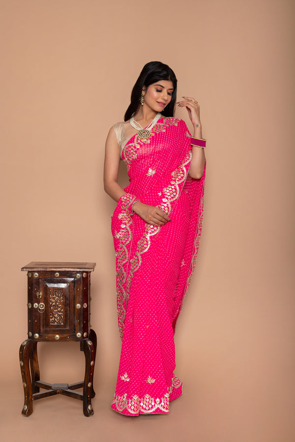Saanvi Leheriya Saree